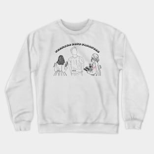 Teenage Love Triangle Crewneck Sweatshirt